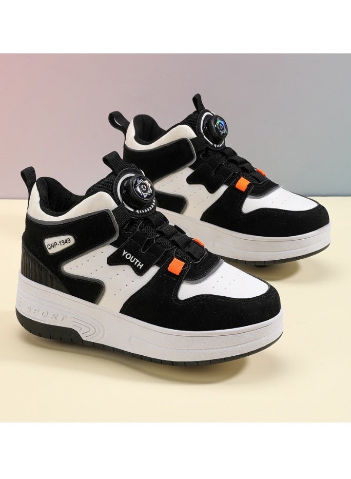 سكاي فيو أحذية تزلج بعجلات للأطفال والأولاد والبنات، أحذية رياضية بعجلات قابلة للفصل - Image 4