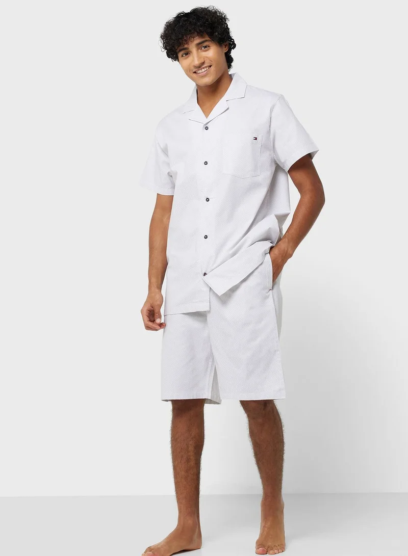 TOMMY HILFIGER Printed Pyjama Set