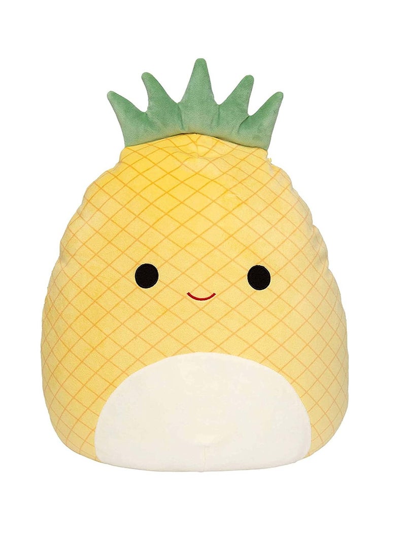 SOLARAE Cute Plush fluffy Pineapple - Ultrasoft Stuffed Funny Cartoon Plush Toy Pillow Gift for girl boy girlfriends Cotton Cushion Gift Suitable for Bedroom, Livingroom, Family, Office - Image 1