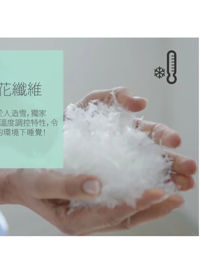 NORDIC SLEEP لحاف Fossflakes Comforter Baby Junior من القطن مقاس: 100 × 140 سم - JU TC280 - Image 3