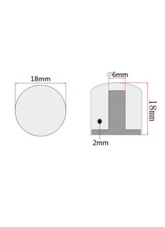 Generic 4Pcs Metal Guitar Knobs Volume Tone Control Knobs Dome Knobs with with Allen Keys Screws for Fender Telecaster Gibson Les Paul Electric Guitar Bass (Black)  - Image 5