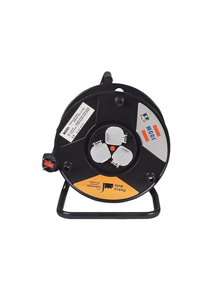 MODI Cable Reel Heavy Duty 50Mtr Extension 3 * 1.5 50M - Image 1