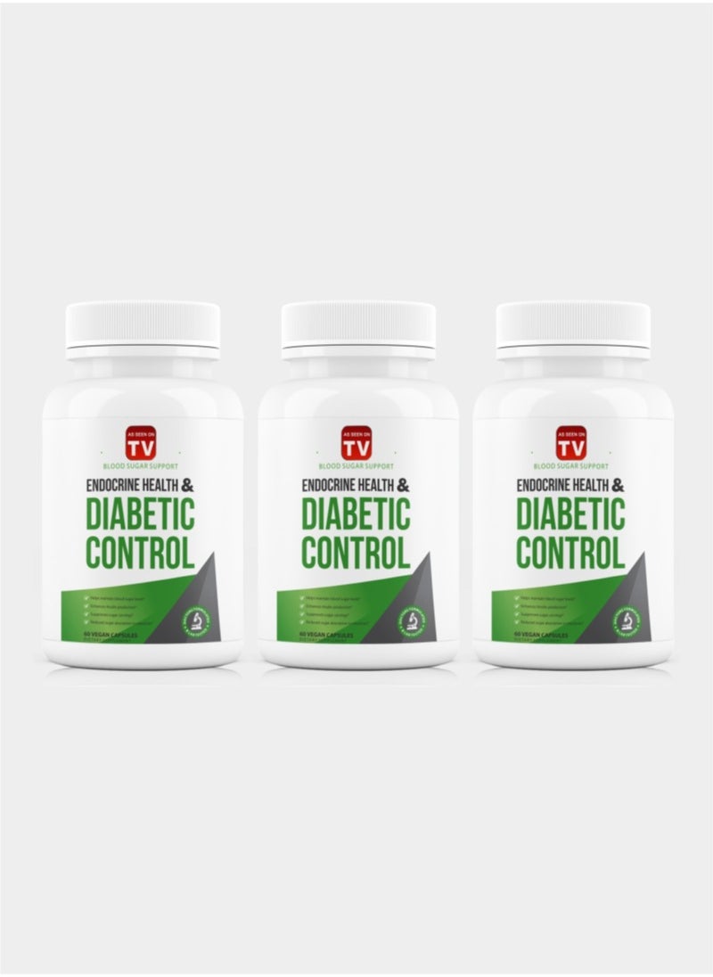 AS SEEN ON TV - GlucoRedi Diabetic Control Pack of 3 - Image 1