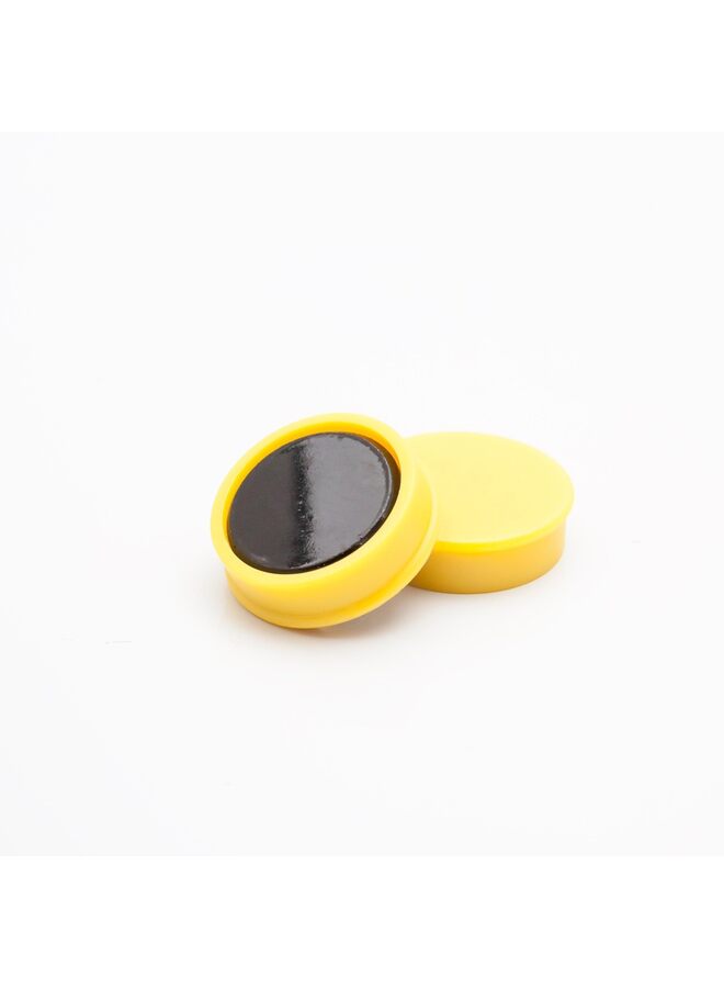 40PCS Round Fridge Magnets, Button Shaped, Small Magnetic Discs for Kitchen, Cabinet or Classroom, Perfect Whiteboard Supplies for Teachers(BLACK)  - Image 3