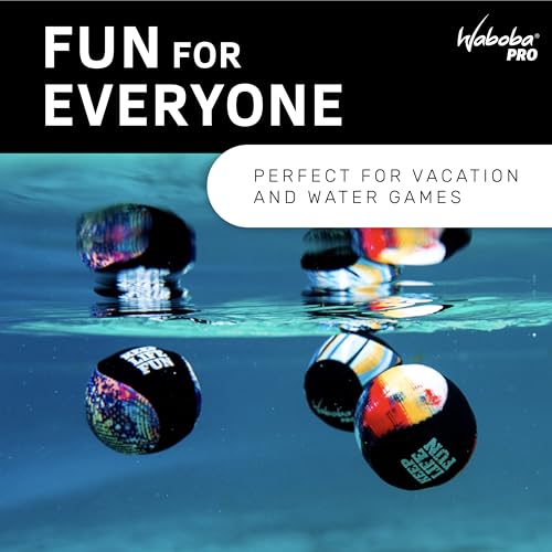 Waboba Water Bouncing Pro Ball-Stars & Stripes, White/Red/Blue - Image 3