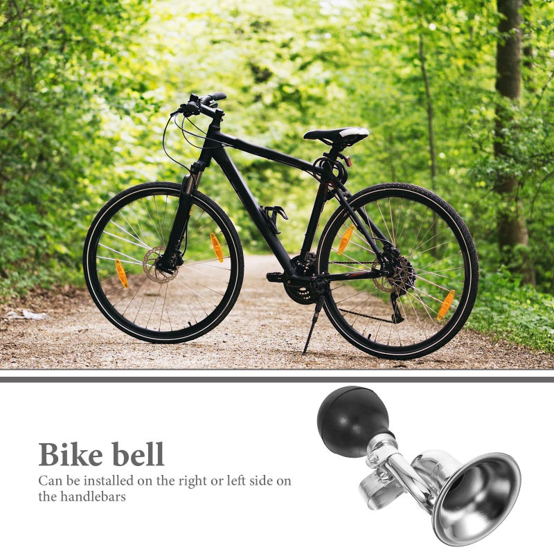 Vintage Clown Bike Horn 7 Inch Metal Air Horn for Adult Road Bicycles - Image 4