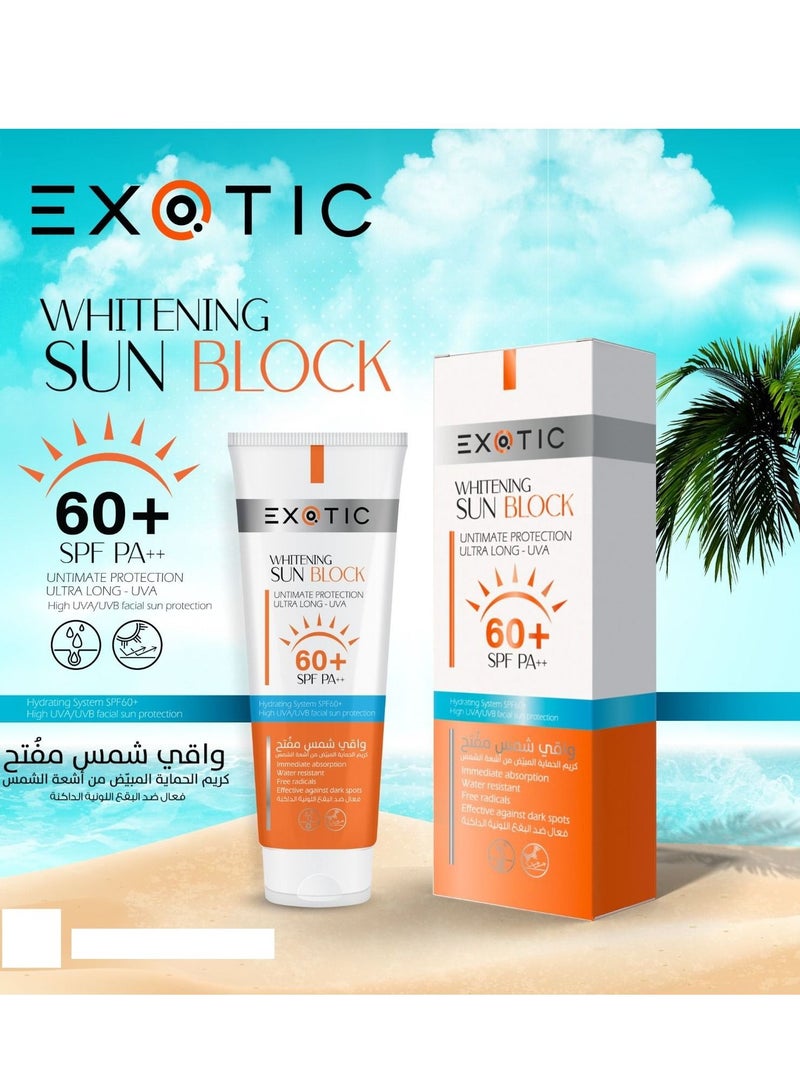 WHITENING SUN BLOOK SPF PA ++60  100 ML