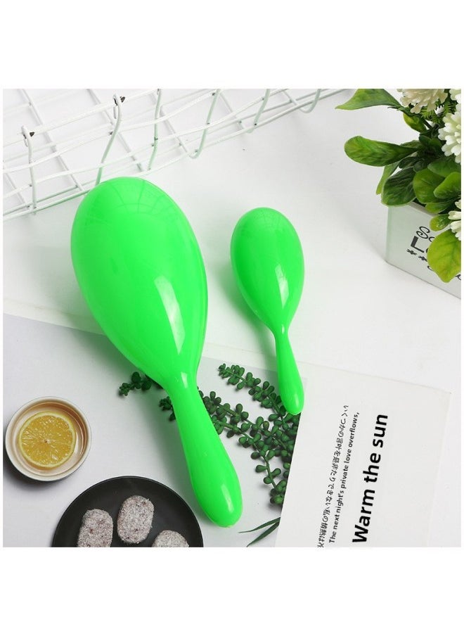 Direct Plastic Sand Hammer, Children's Rattle Sand Hammer Musical Instrument Toy Game Party Cheer Props Batch-Color:Multi-color Optional
