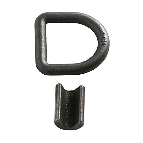 DC Cargo Mall Weld-On D Ring 5/8" Trailer Tie-Down Anchors (4 Pack) – Super Heavy-Duty Forged Steel, 18,900 lb. Breaking Strength (ABS Rated) - Image 4
