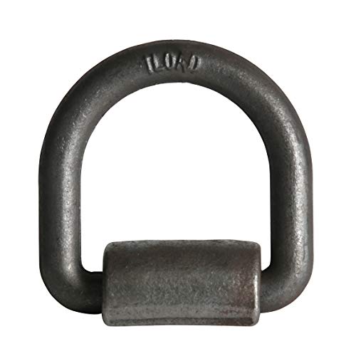 DC Cargo Mall Weld-On D Ring 5/8" Trailer Tie-Down Anchors (4 Pack) – Super Heavy-Duty Forged Steel, 18,900 lb. Breaking Strength (ABS Rated) - Image 5