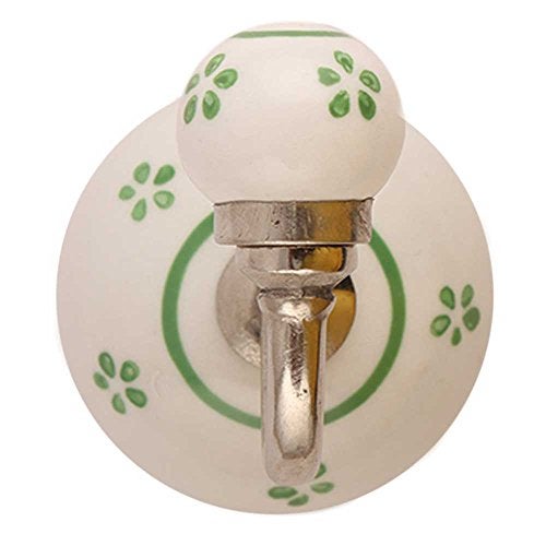 Indian-Shelf IndianShelf Handmade Tiny Coat/Key Wall Hanging Hooks (Ceramic, Multi-Color, WWH-469-1) - Image 2