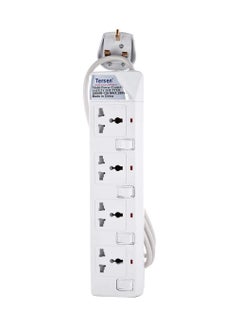 TERSEN Tersen Extension Bar with 4 sockets 10 meters Wire  914-10m  - Image 2