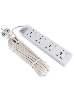 TERSEN Tersen Extension Bar with 4 sockets 10 meters Wire  914-10m  - Image 1