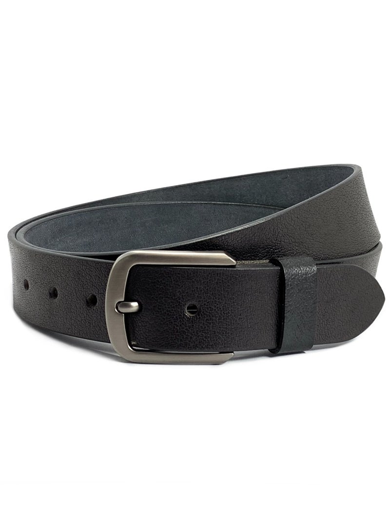 Classic Milano Genuine Leather Belt Men - Semi-Casual Men's Belts & Party Wear Belts for men, Casual Outfits Man Belt, Gifts - Men’s Leather Belt for Men - Image 1