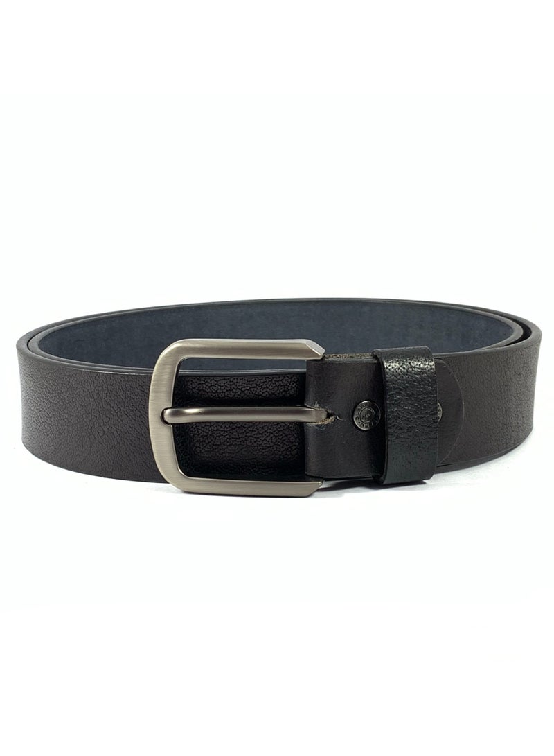 Classic Milano Genuine Leather Belt Men - Semi-Casual Men's Belts & Party Wear Belts for men, Casual Outfits Man Belt, Gifts - Men’s Leather Belt for Men - Image 4