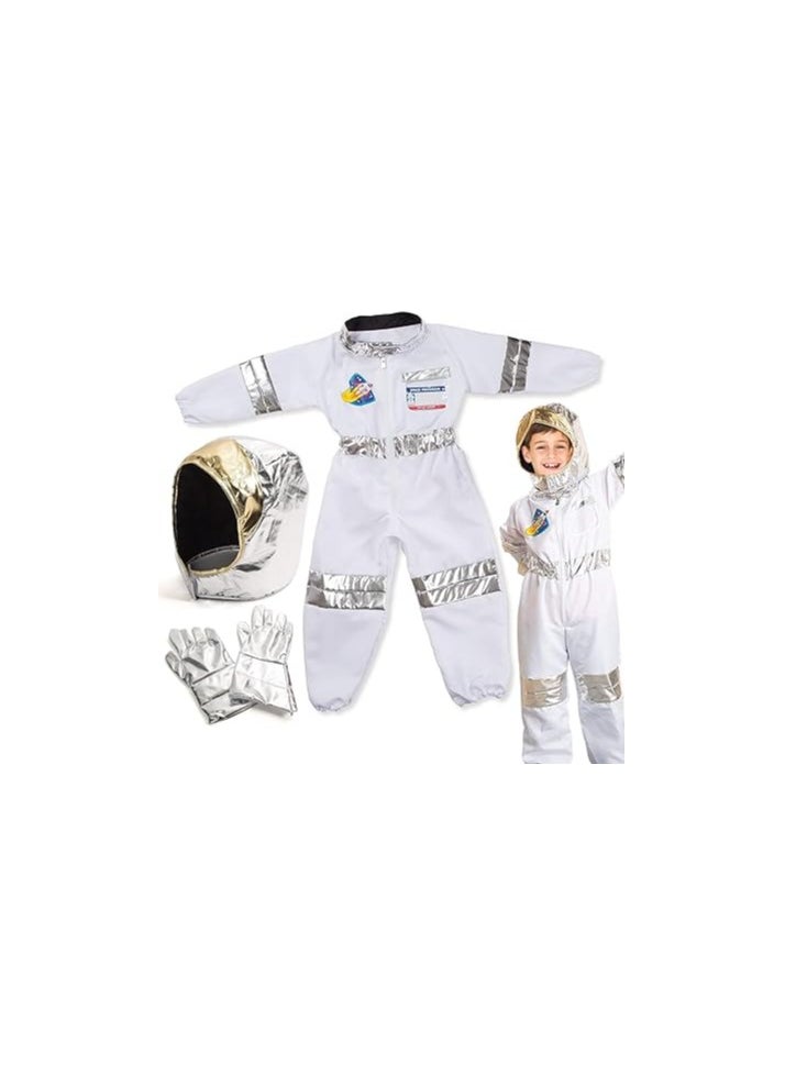 Home Smart Home Smart Children's Astronaut Space Costume for Children Pretend Dress Up Role Play Set Ideal Gift for Boys and Girls  - Image 1