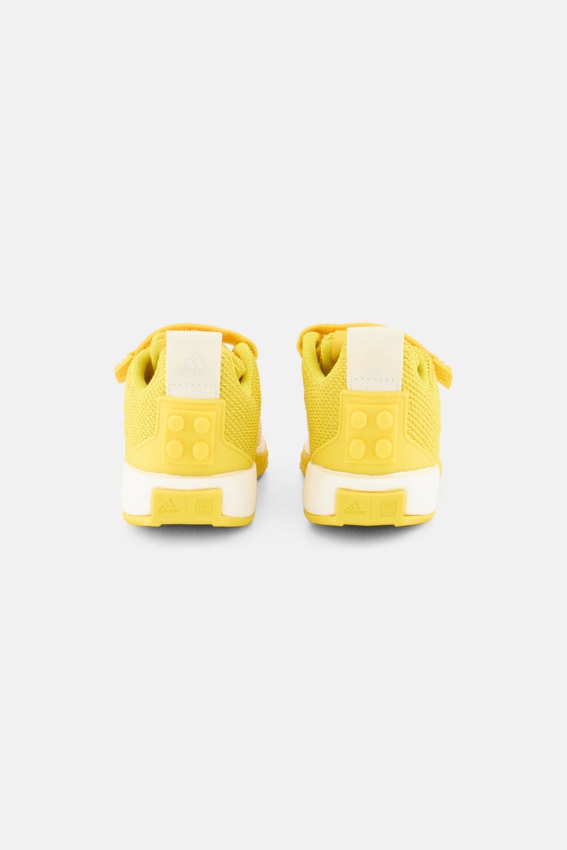 Adidas Adidas x LEGO Toddlers Girl Sport Pro CF Velcro Running Shoes, Yellow  - Image 4
