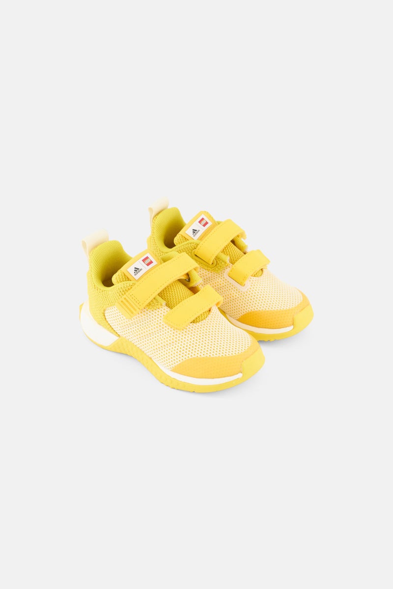 Adidas Adidas x LEGO Toddlers Girl Sport Pro CF Velcro Running Shoes, Yellow  - Image 1