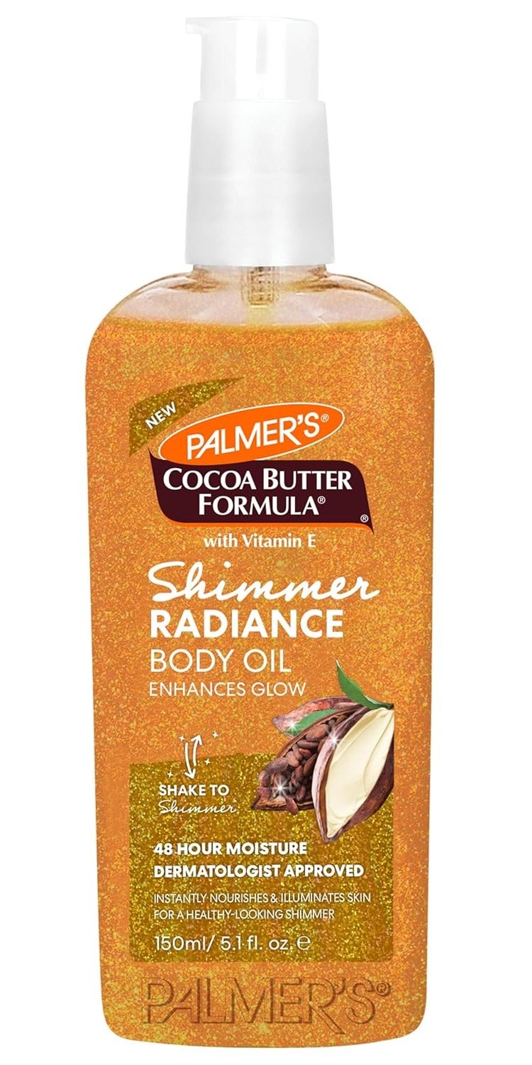 Cocoa Butter Formula with Vitamin E Shimmer Radiance Body Oil 150ML