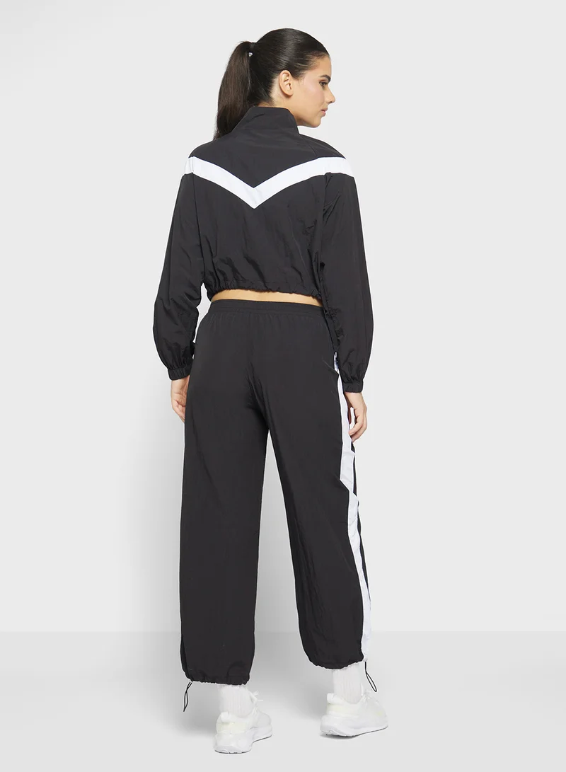فورورد Zip Up Colorblock Athletic Tracksuit