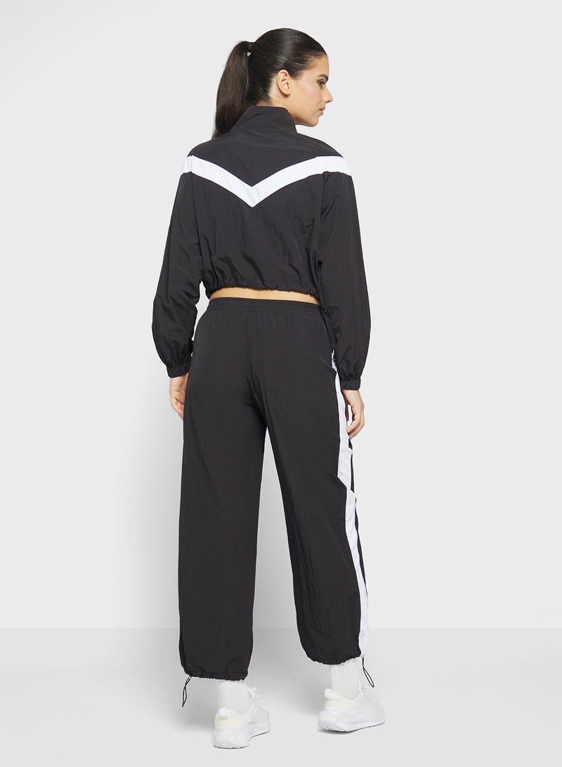 فورورد بدلة رياضية بسحاب وألوان متضاربة - Image 2