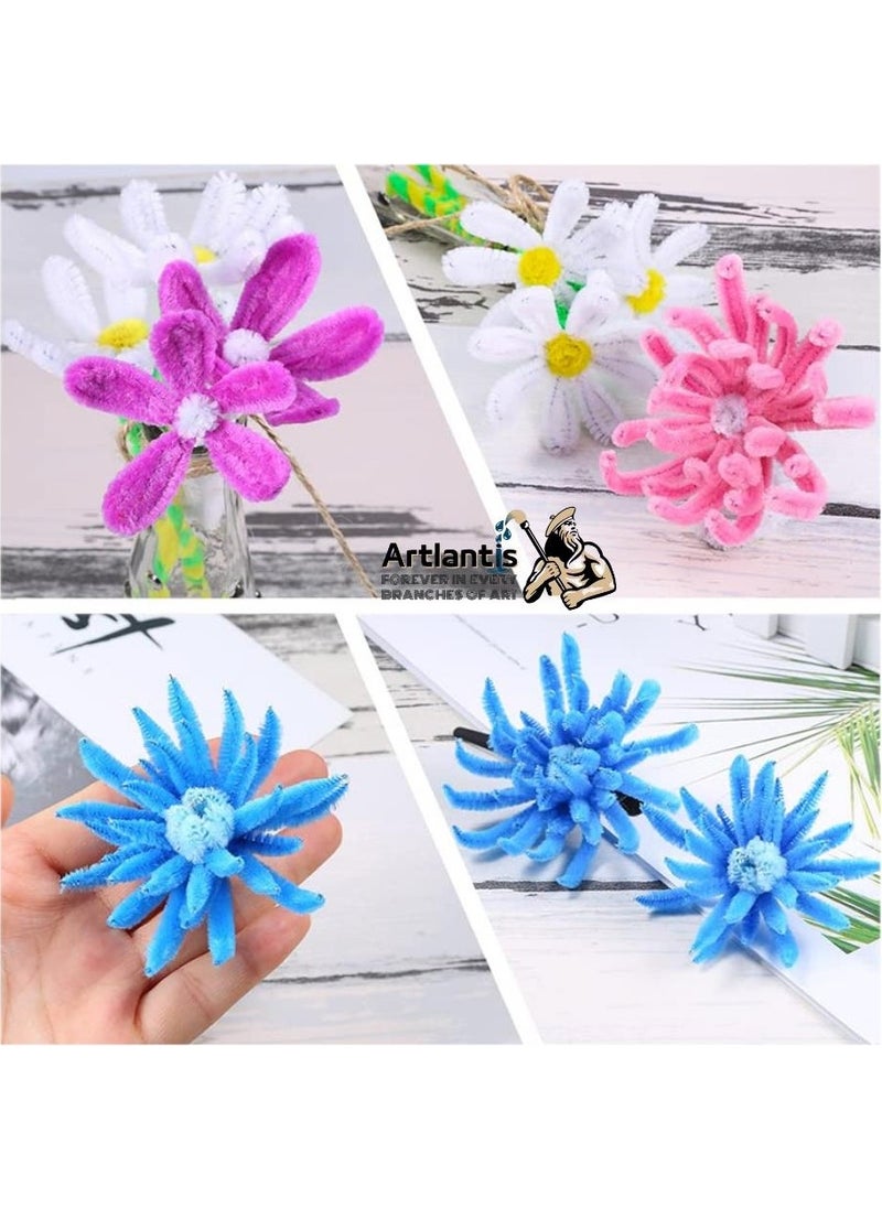 Artlantis Chenille Colored 30 cm 1 Pack of 50 30 cm Colored Feather Wire 1 Pack of 50  - Image 4