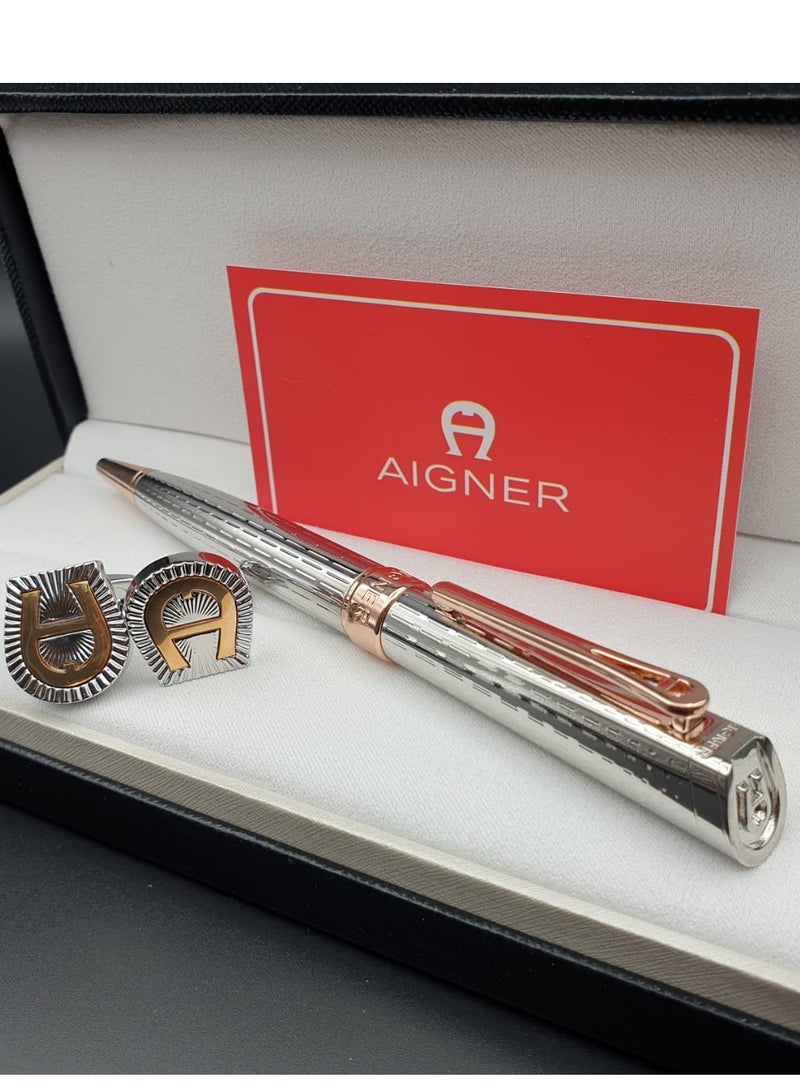 AIGNER A luxurious and distinctive Aigner pen with an elegant design and a cap