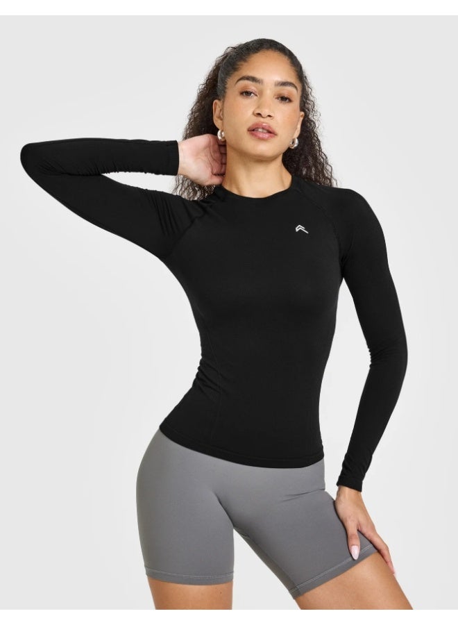 Oneractive Seamless Fitted Long Sleeve Top - Image 5
