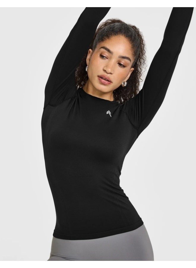 Oneractive Seamless Fitted Long Sleeve Top - Image 3