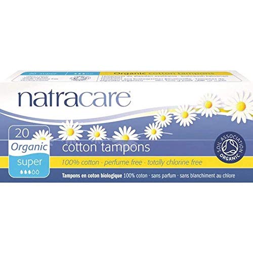Natracare 2000 Organic All Cotton Non-Applicator Tampons 20 Count, 3 pack - Image 5