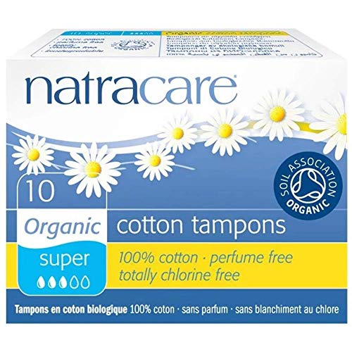 Natracare 2000 Organic All Cotton Non-Applicator Tampons 20 Count, 3 pack - Image 2