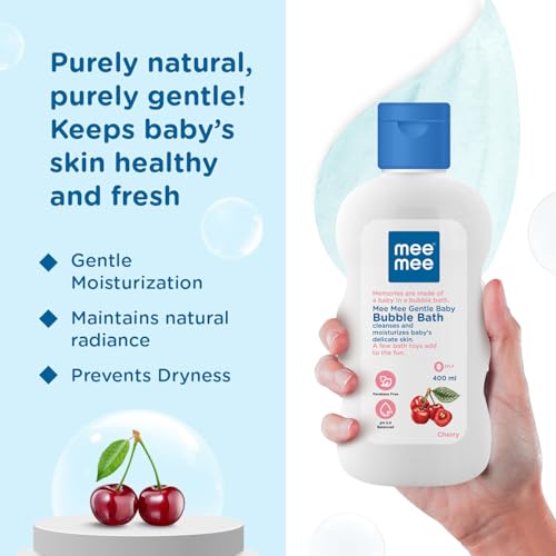 Mee Mee Baby Massage Oil And Shampoo Combo with Fruit Extract | Dermatologically Tested | Chemical Free | Tear-Free Formula, Enriched with Olive Extracts (Baby Oil 500ml+ Shampoo-400ml) - Image 4