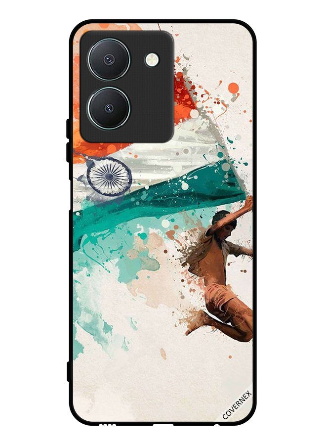 Covernex Protective Case Cover For Vivo Y36 5G Holding India Flag While Flying - Image 1