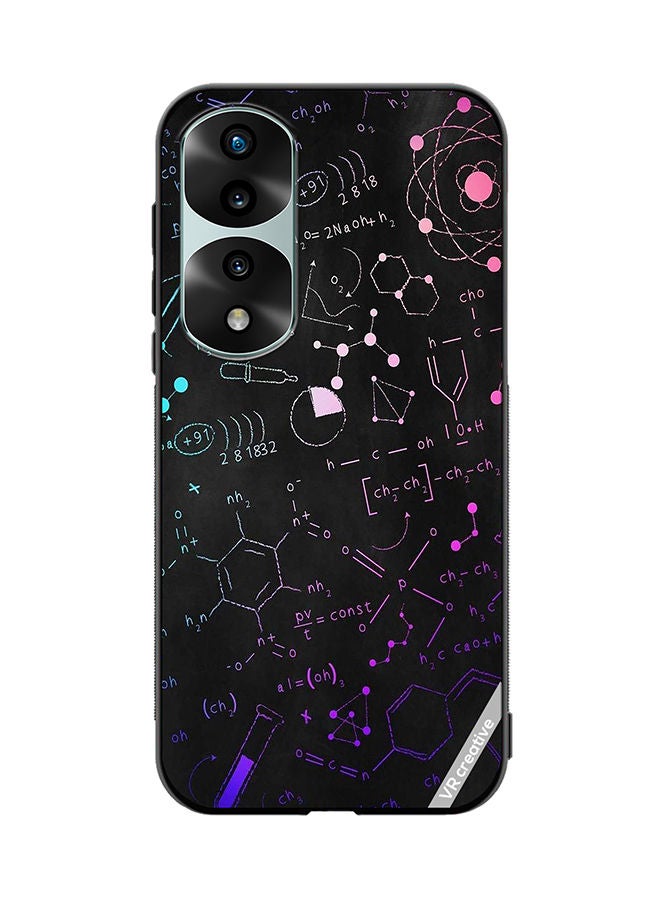VR CREATIVE Protective Case Cover For Honor 70 Pro Chemistry Formula Design Multicolour - Image 1