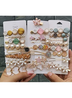 Korean Fashion Style Pearl Rhinestone Metal Hair Clips Hair Pin Stylish Hair Accessories Jewellery For Women'S And Girls (Pack Of 24 Pcs) - pzsku/Z5E69A02EE068752F9EDDZ/45/_/1733730080/6d31c5e4-6c2a-44c8-b7b8-dca9f6348dac