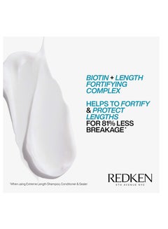 REDKEN Redken Extreme Length Conditioner | Infused With Biotin and Castor Oil | For Hair Growth | Fortifies, Strengthens & Conditions Hair  - Image 5
