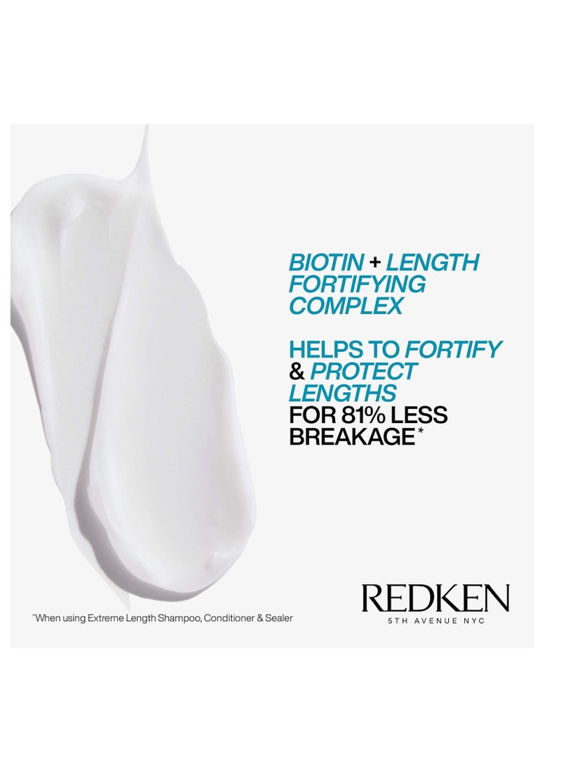 REDKEN - Redken Extreme Length Conditioner | Infused With Biotin and Castor Oil | For Hair Growth | Fortifies, Strengthens & Conditions Hair - Image 1
