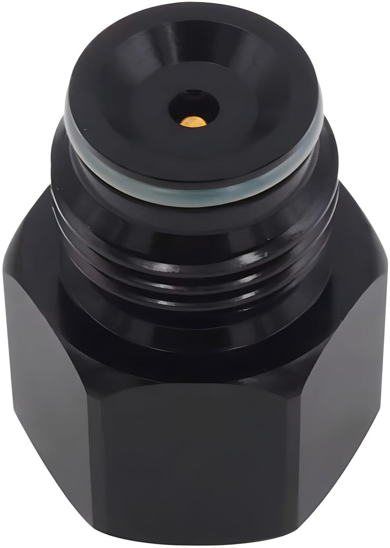 VaVoger Soda CO2 Pressure Regulator Adapter for Aquariums Homebrew,Female TR21-4 Soda Cylinder to Male G1/2 Paintball Co2 Tank - Image 3