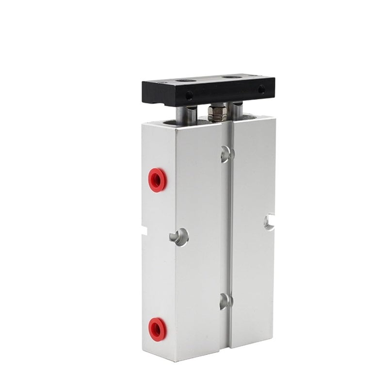 TN16 Double Twin Rod Pneumatic Cylinder Stroke 20mm Aluminum Alloy Air Cylinder - Image 2