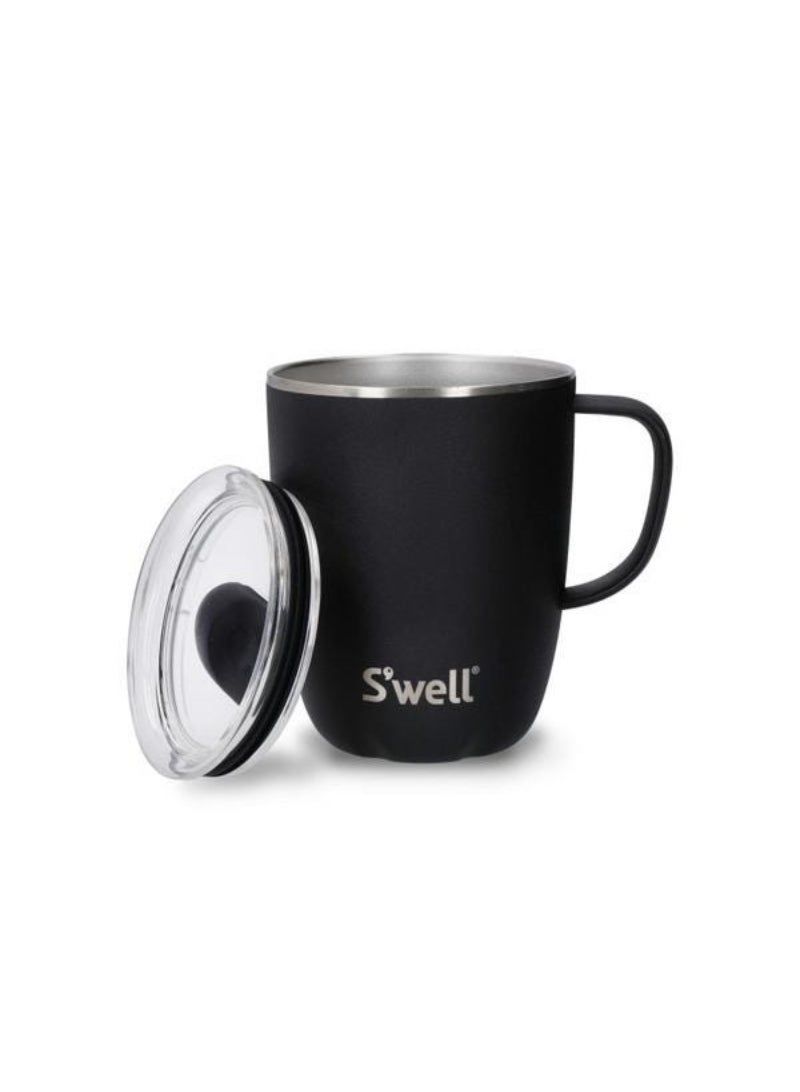 S'well S’well Triple Layered Vaccum Insulated Mug with Lid Oynx 350ml - Image 2