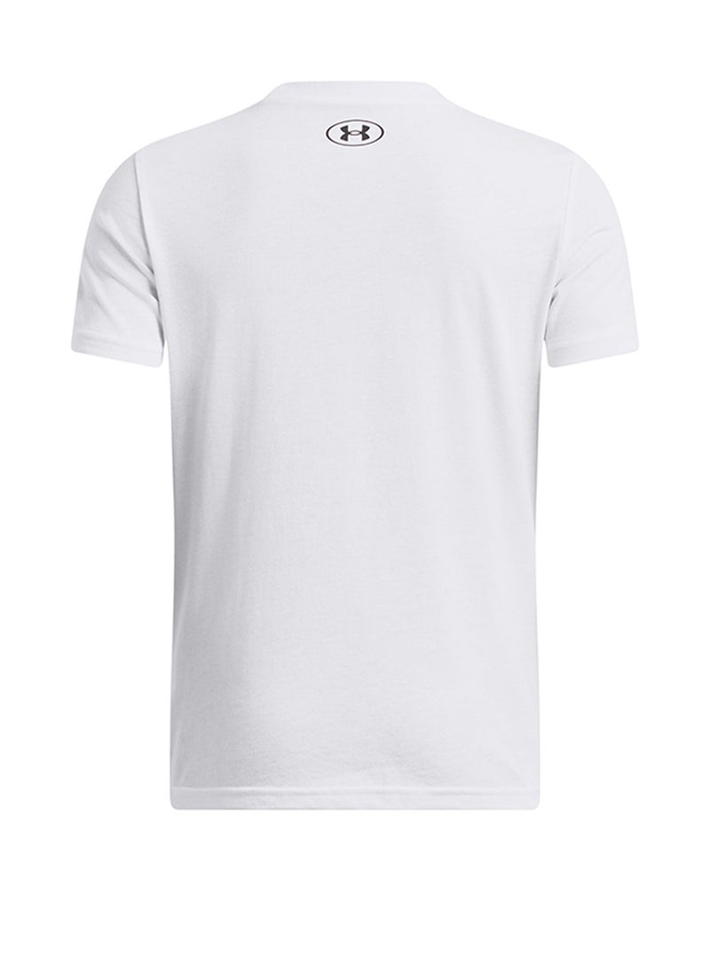 UNDER ARMOUR Youth Kids Left Chest T-Shirt - Image 2