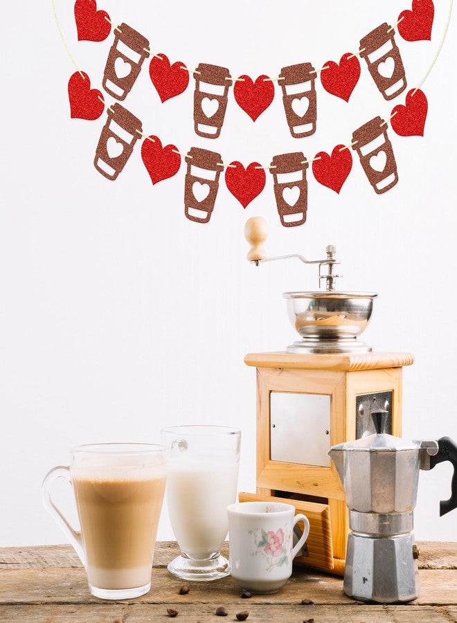 FOZEE Coffee Banner, Coffee Themed Party Decorations, Love is Brewing Bridal Shower Decorations - Image 5