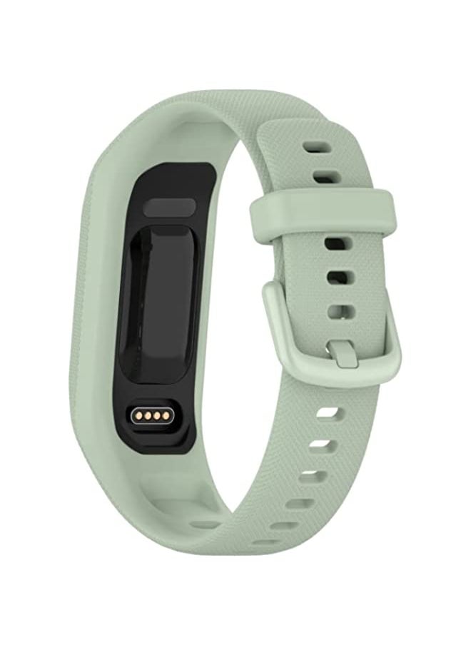 HuHa HuHa Band For Garmin Smart 5 Solid Color Silicone Watch Band Mint Green  - Image 4