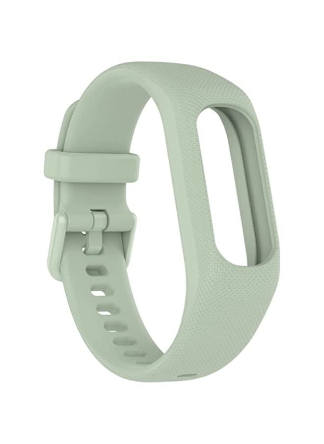 HuHa HuHa Band For Garmin Smart 5 Solid Color Silicone Watch Band Mint Green  - Image 2