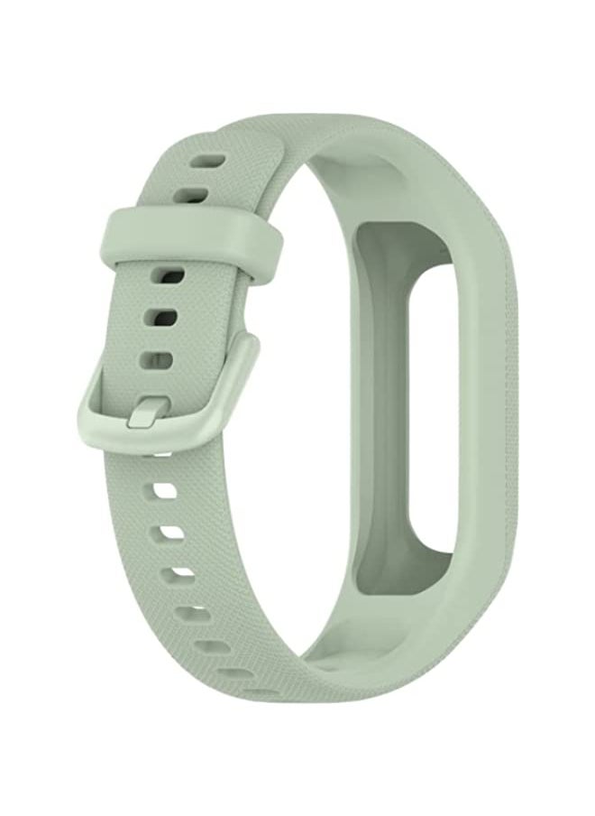 HuHa HuHa Band For Garmin Smart 5 Solid Color Silicone Watch Band Mint Green  - Image 3