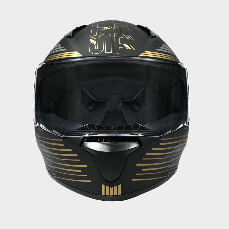 STUDDS Thunder D11 ISI and DOT Certified Full Face Helmet for Men and Women with Clear Visor - Image 2