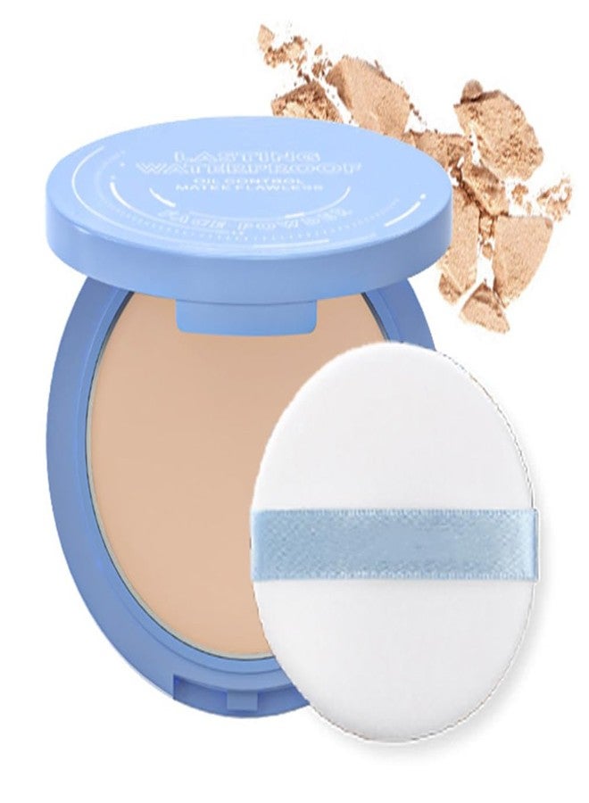 Mallofusa Matte Face Makeup Loose Powder Fine Silk Texture Honey Powder Fixed Makeup Powder Soft Light Water Proofing (#3) Dark complexion - Image 1