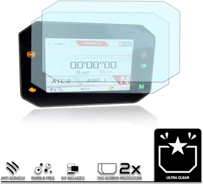 QASULER Motorcycle Screen Protector for Aprilia - Image 4