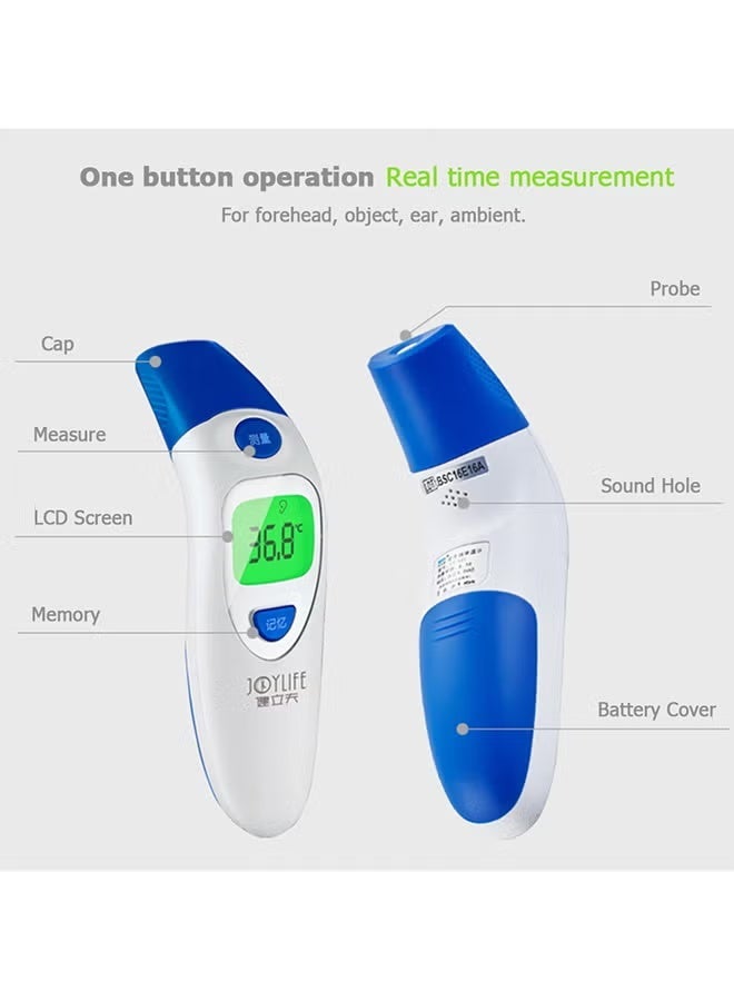 Tanwer Anself LCD Digital IR Infrared Dual Mode Forehead and Ear Thermometer - Image 2