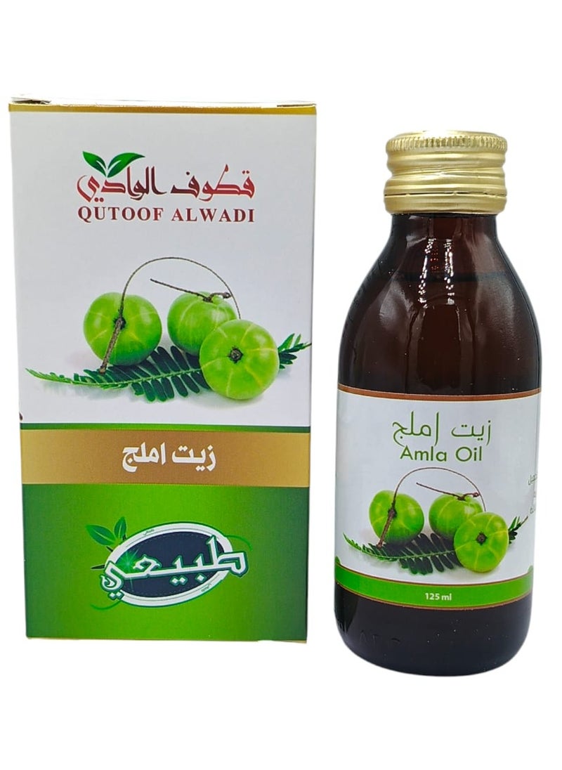 Qutoof Alwadi - Natural Amla Oil 125ml - Image 1